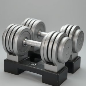 Adjustable Dumbbell Set (5–50 lb)